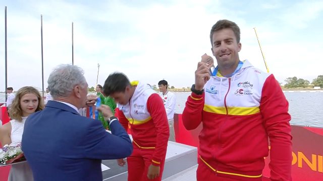 Sete Benavides, primera medalla con sello UCAM en el Campeonato del Mundo de piragüismo