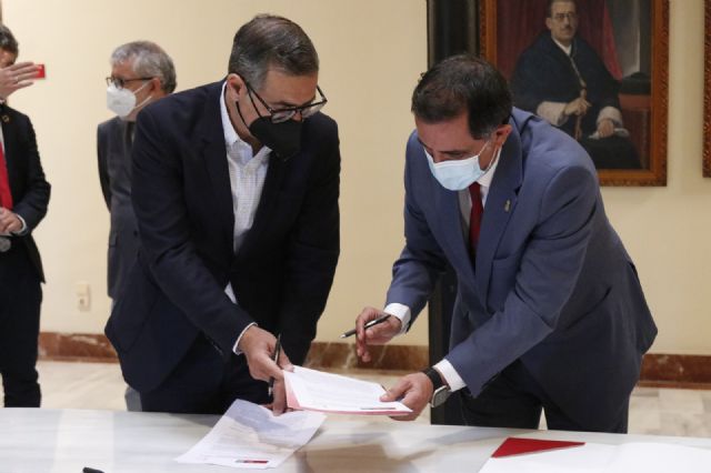 El Ayuntamiento y la Universidad de Murcia crean la Cátedra de Agenda Urbana y Desarrollo Estratégico Local