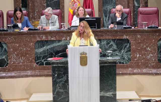 Virginia Lopo: 'López Miras debe pedir perdón y eliminar el límite de 19 a&ntilde;os de edad a los estudiantes de FP con necesidades educativas especiales'