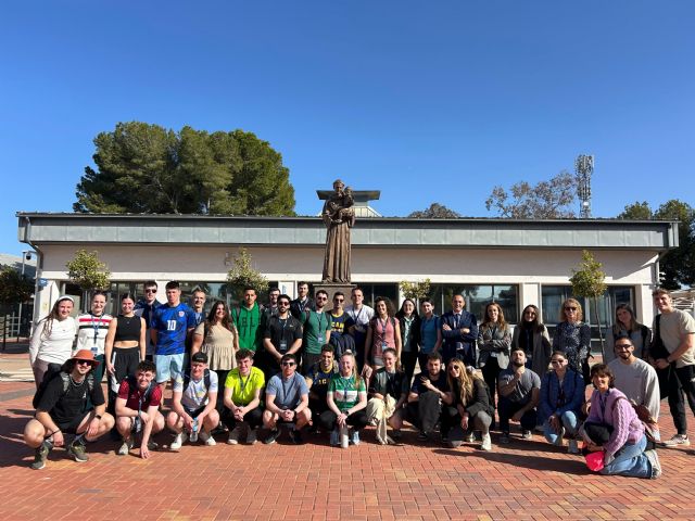 Estudiantes europeos enriquecen su formación en Educación Física en UCAM Cartagena