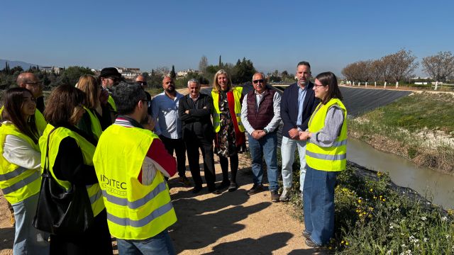 Murcia muestra a Europa su modelo de recuperación fluvial con la visita de representantes del proyecto GREENME 5 al Meandro del Vivillo