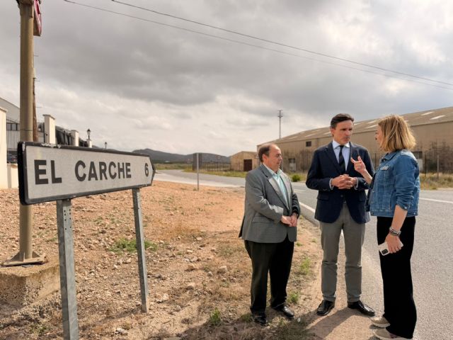 Fomento licita por 2,37 millones la mejora integral del primer tramo de la carretera de El Carche en Jumilla