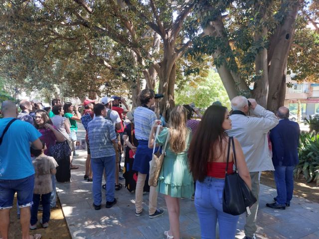 Gran éxito de participación en el segundo taller de avistamiento de aves organizado por el Ayuntamiento de Murcia