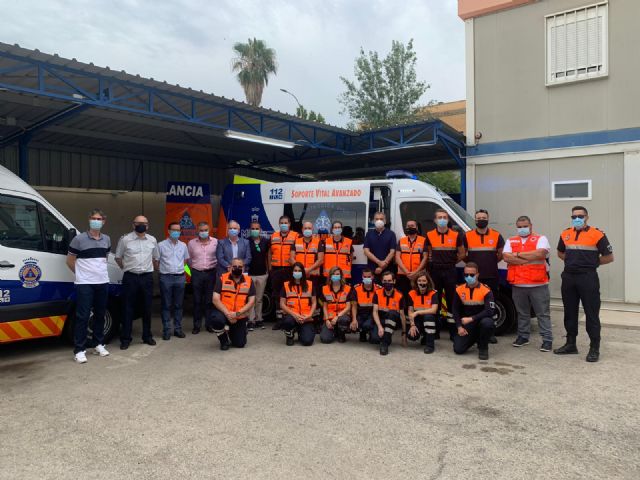 Protección Civil estrena una ambulancia y un novedoso sistema que permite la coordinación directa y eficaz con el 112