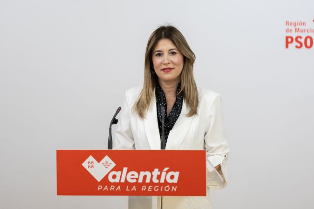 Isabel Gadea: 'El modelo de gestión del PP en la Región de Murcia ha sido condenado a prisión'