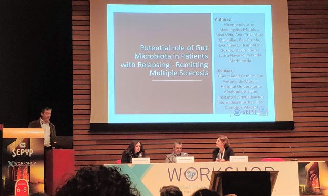 La Sociedad Española de Probióticos y Prebióticos premia al investigador de la UCAM, Vicente Navarro