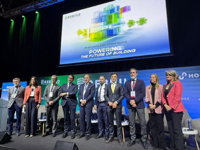 La Región de Murcia expone en Rebuild su modelo de vivienda asequible para aumentar la oferta y facilitar el acceso a jóvenes y familias