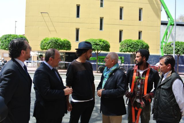 El centro cultural Puertas de Castilla lucirá un retrato de Salvador Dalí de Eduardo Kobra