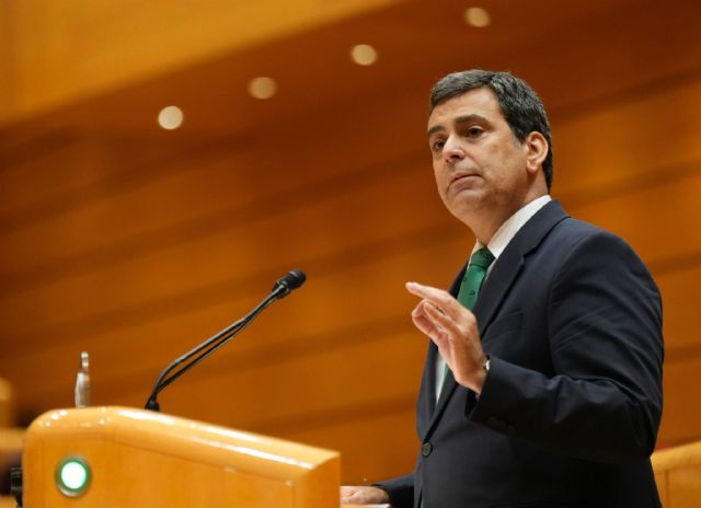 Díez de Revenga: 'La impunidad y descontrol del Gobierno central en las obras del AVE a Cartagena atentan contra la seguridad ferroviaria y el Mar Menor'