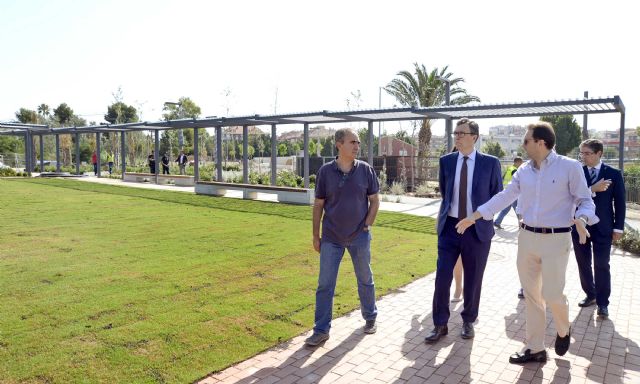 Los trabajos en el paseo fluvial ´Murcia Río´ encaran su recta final