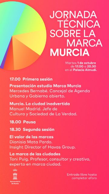 Expertos nacionales participarán en la jornada técnica sobre la 'Marca Murcia'