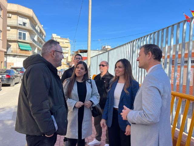 Las próximas actuaciones del Plan Integral de entornos educativos en el municipio, mejorarán la seguridad en los accesos de los centros educativos de San Ginés, Espinardo y Cabezo de Torres