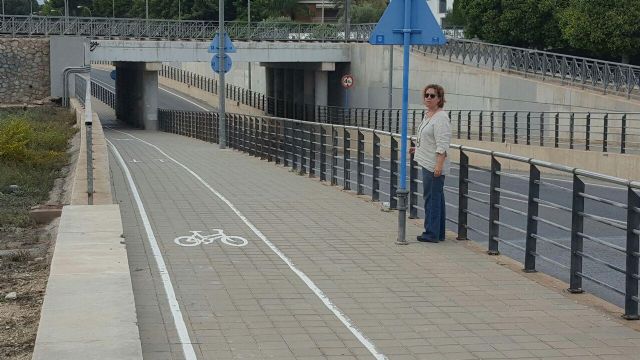 Ahora Murcia visita un paso subterráneo en alicante para   conocer de primera mano la solución propuesta para camiño de tiñosa