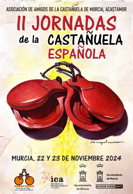 Las II Jornadas de las Castañuelas regresan a Murcia para poner en valor este instrumento característico del folclore