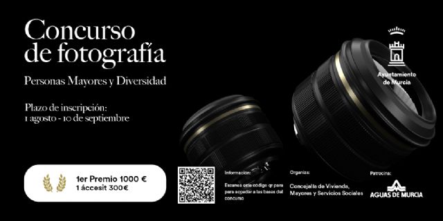 El Ayuntamiento de Murcia anuncia los ganadores del I Concurso de Fotografía Social 'Mayores y Diversidad'