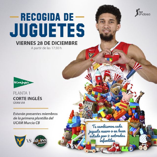 ¡Recogida de juguetes solidarios en El Corte Inglés de Murcia!