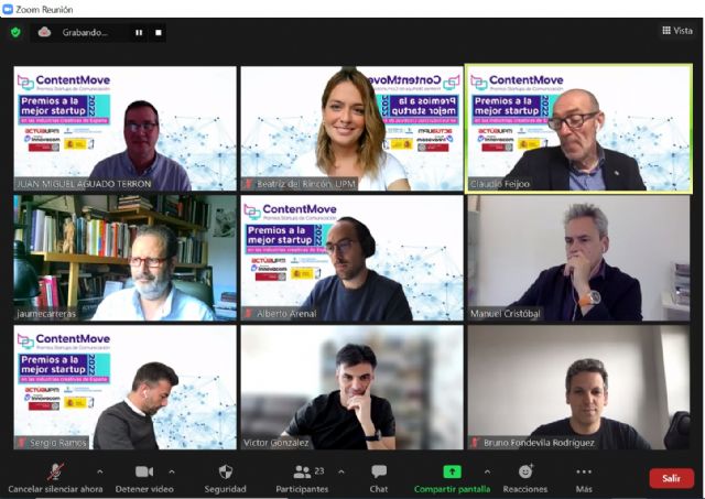 La UMU y la UPM premian a las mejores startups de contenido digital de España