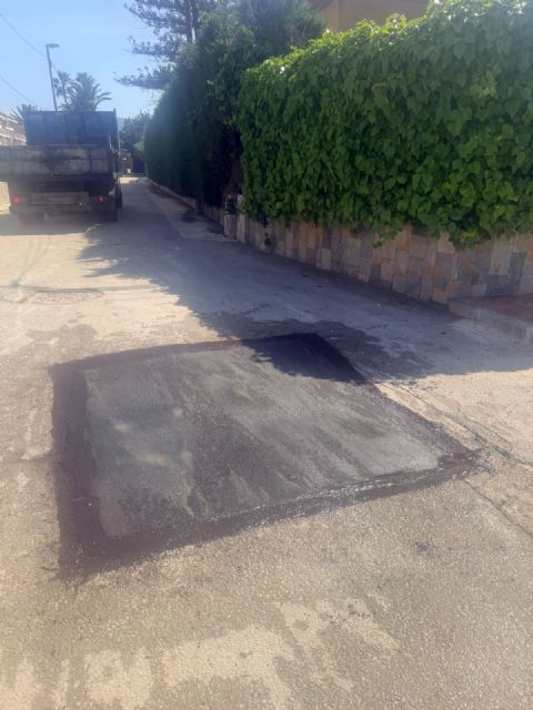 El Plan municipal Recupera en la vía pública avanza con más de 150 arreglos y se centra en otras 6 pedanías