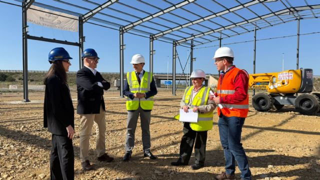 La Comunidad construye una nueva nave de conservación para reforzar el mantenimiento de las autovías de la comarca del Guadalentín