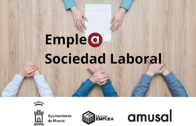 Amusal desarrolla el proyecto Emplea Sociedad Laboral con el Ayuntamiento de Murcia
