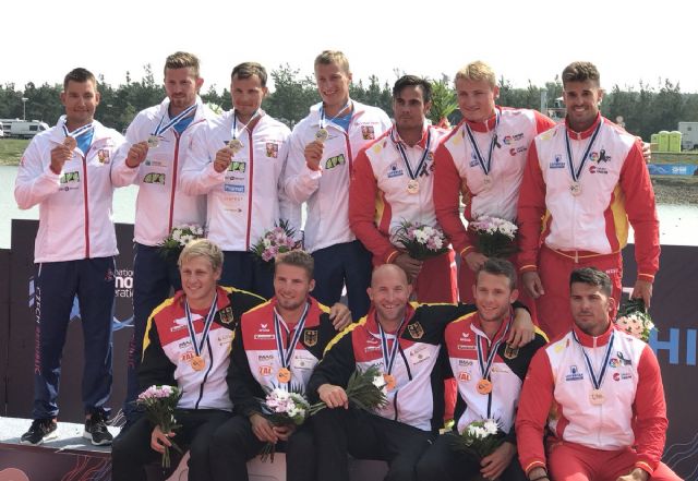 Otra medalla para España con sello UCAM en el Campeonato del Mundo de piragüismo