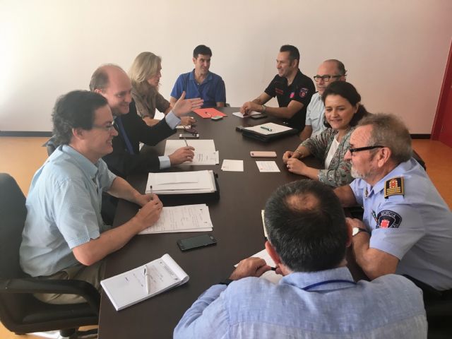 Comunidad y Ayuntamiento de Murcia coordinan la atención a emergencias