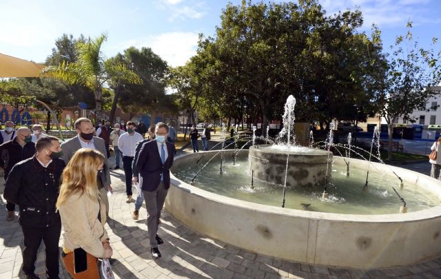 El Ayuntamiento está ejecutando más de 190 obras en los parques y jardines de barrios y pedanías en el último año