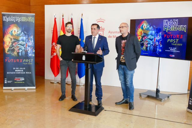 Murcia será una de las tres ciudades españolas que acogerá la gira de Iron Maiden el próximo año