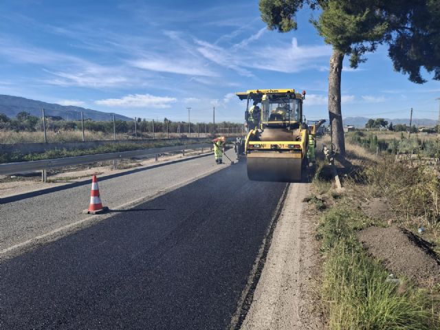 La Consejería de Infraestructuras comienza las obras de mejora de la RM-603 en Murcia