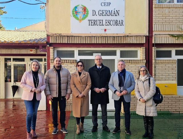 Educación invertirá casi 150.000 euros en la reforma del colegio Germán Teruel de Moratalla