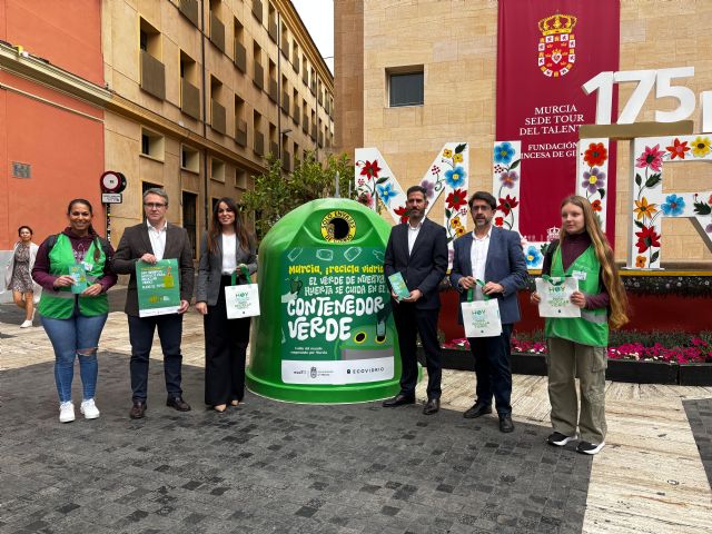 Murcia aplica por primera vez la inteligencia artificial para mejorar la recogida selectiva de vidrio