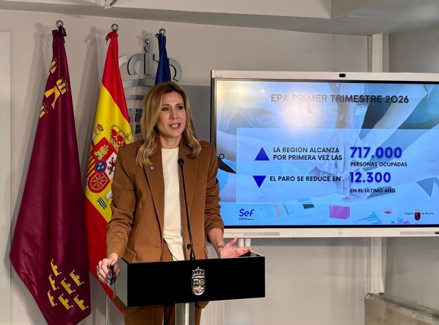 La Región de Murcia alcanza los 717.000 ocupados por primera vez en su historia
