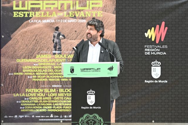 El Warm Up abre una temporada de festivales que superará los 70 millones de euros de impacto en la Región de Murcia