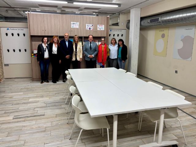 El Ayuntamiento de Murcia y la Fundación 'la Caixa' refuerzan su compromiso para combatir la pobreza infantil con la inauguración del nuevo Espacio Educativo Municipal del Centro García Alix