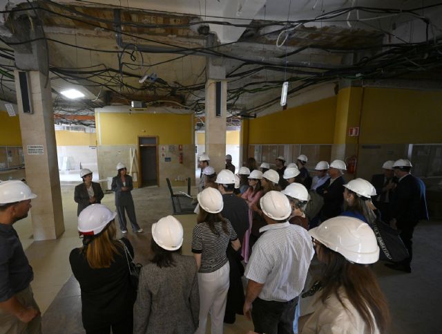 Las obras del aulario del campus de La Merced avanzan en los plazos previstos