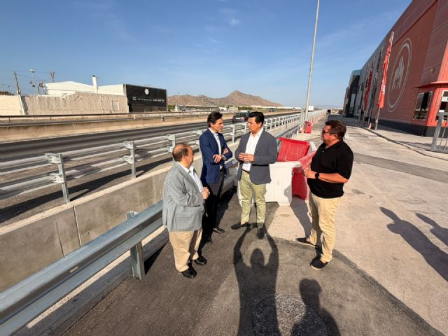La Comunidad finaliza las obras que han multiplicado por cuatro la capacidad de drenaje de lluvias intensas de la autovía del Mar Menor