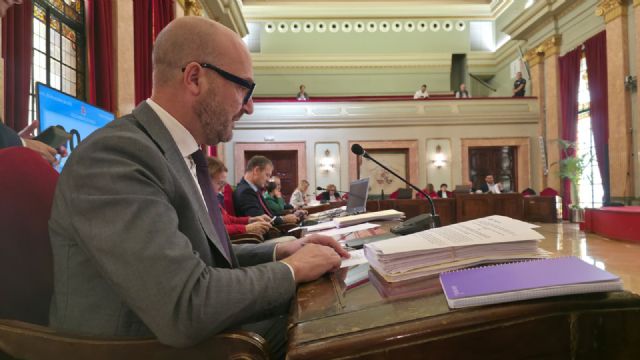 El gasto por habitante del Ayuntamiento de Murcia en 2026 llegará a 1.174 euros en un escenario de congelación fiscal y reducción de deuda