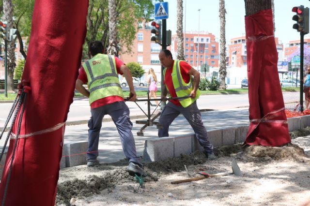 La avenida de los pinos ofrecerá a los murcianos un espacio más accesible