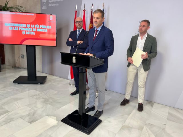 El Ayuntamiento refuerza su compromiso con las pedanías con el mayor presupuesto, dotado de 12,6 millones para vía pública