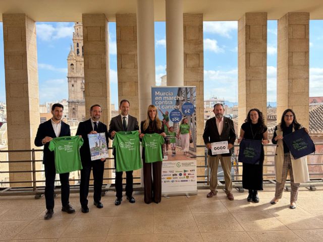 La XI carrera benéfica Murcia en Marcha contra el Cáncer financiará dos investigaciones sobre leucemias y cáncer colorrectal