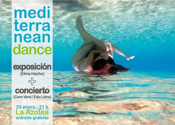 Exposición de fotos bajo el Mar como nuevo espacio escénico, titulada 'Meditarranean Dance'