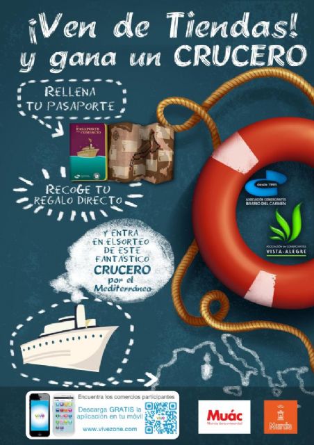 Los comerciantes de Vistalegre y El Carmen premian la fidelidad de sus clientes con un crucero por el Mediterráneo