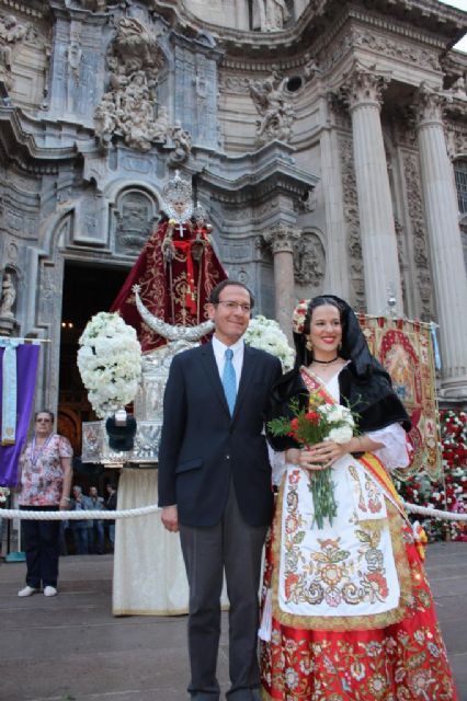 Murcia viste de flores a la Patrona
