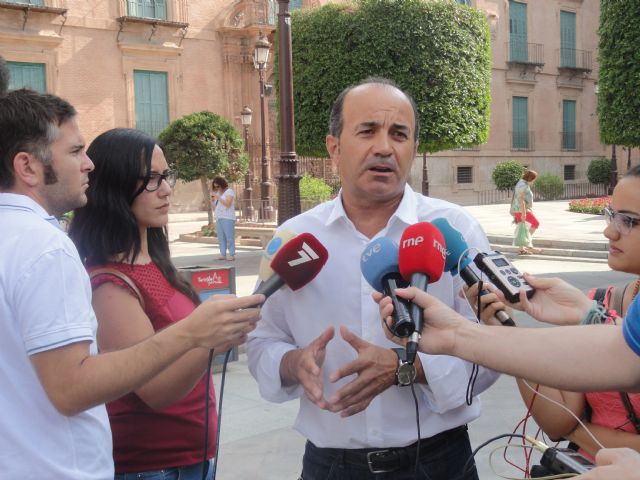 Pedro López: 'El PP quiere impedir el cambio en Murcia imponiendo una reforma electoral 'chavista'