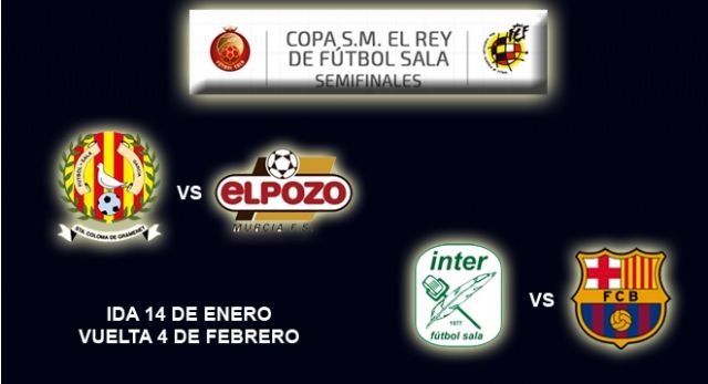 ElPozo Murcia vs Marfil Santa Coloma, duelo de Semifinales de la V Copa del Rey