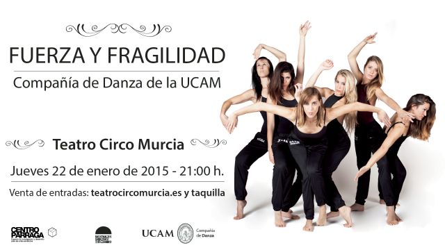 La Compañía de Danza de la UCAM se estrena en el Teatro Circo de Murcia