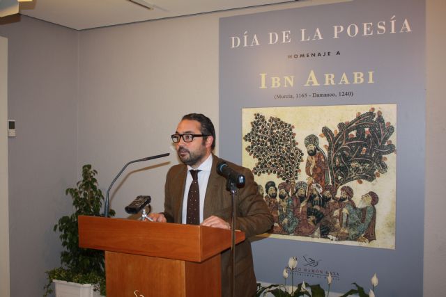 Rafael Gómez se suma al homenaje a Ibn Arabí en el Día Mundial de la Poesía