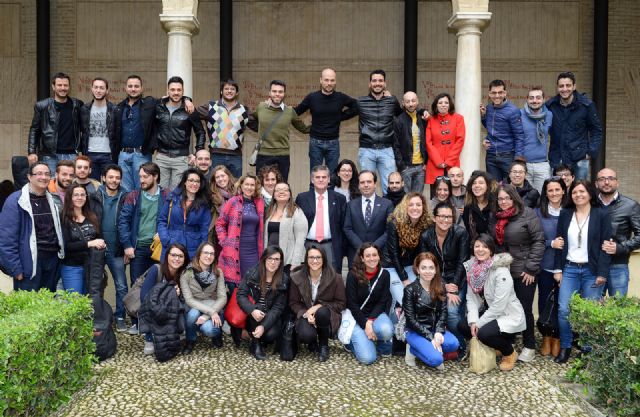 Recepción a los estudiantes italianos de los másteres internacionales Campus Mare Nostrum