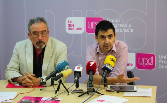 Serna (UPyD) presenta un programa 'sincero, con propuestas realistas y soluciones concretas a los problemas de Murcia'