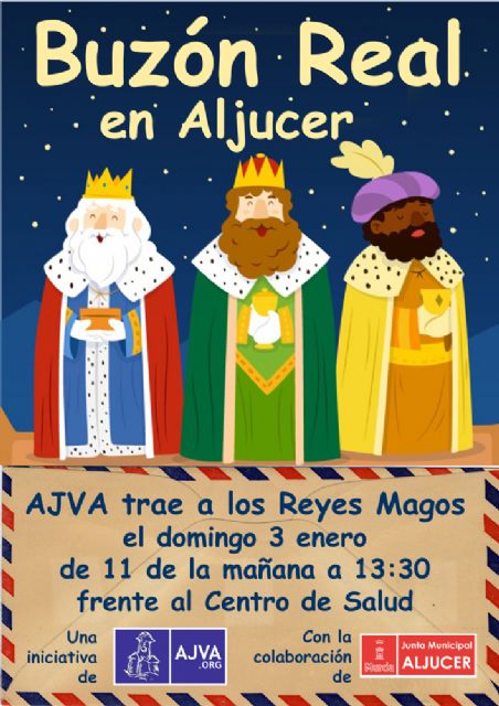 Los Reyes Magos vuelven mañana a Aljucer